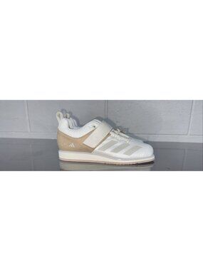 Adidas Powerlift 5 Womens Athletic Weightlifting Training Shoes Size 7 White